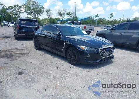 2020 Genesis G70 2.0T Rwd из США, поврежденный, VIN KMTG34LA9LU063789